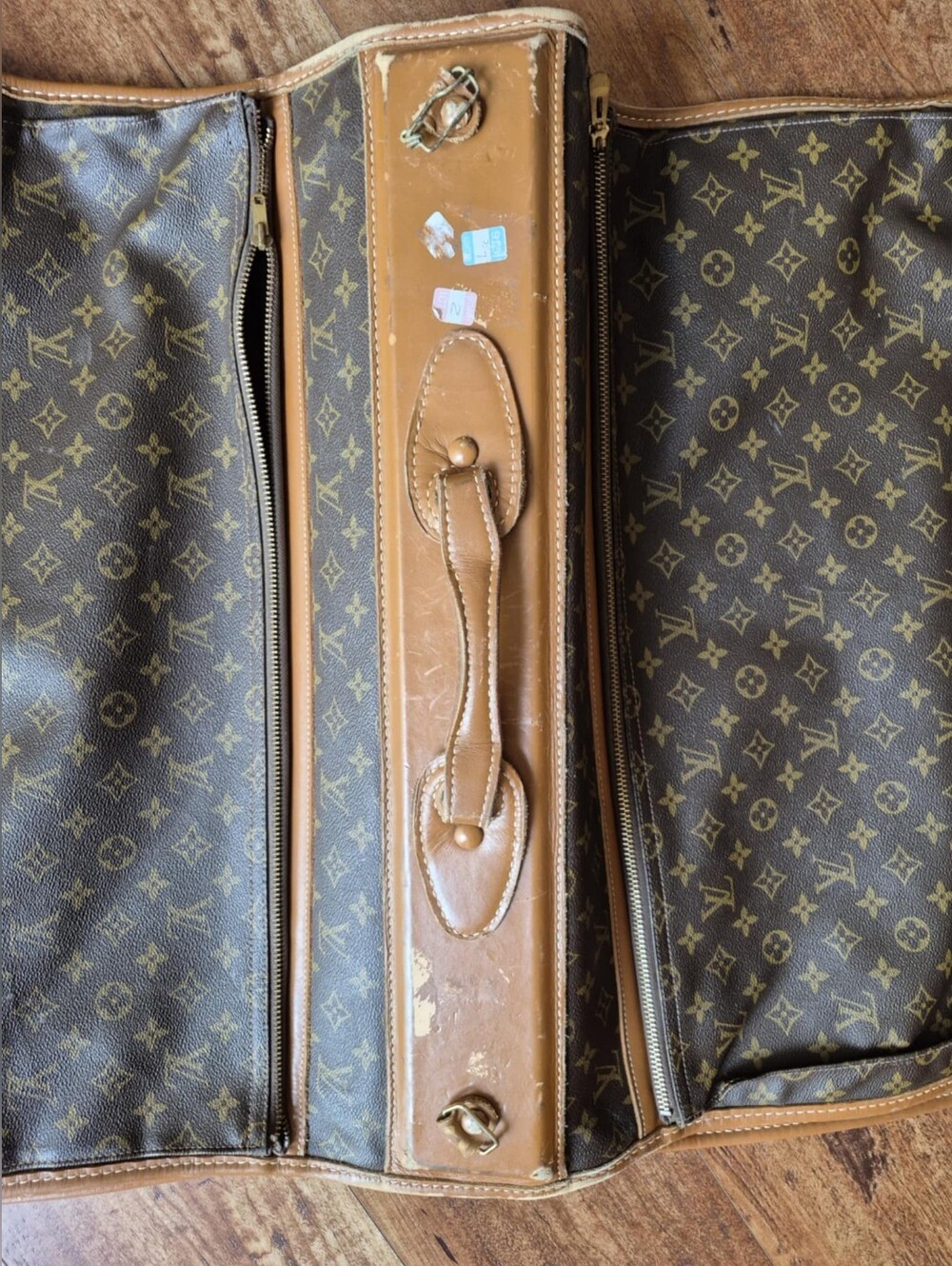 Vintage Louis Vuitton Monogram Garment Bag / Travel Suit Carrier - Picture 3 of 6